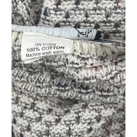 Vintage Stagelight Short Sleeve Button-Up Cardigan Sweater sz Large - Picture 4 of 5